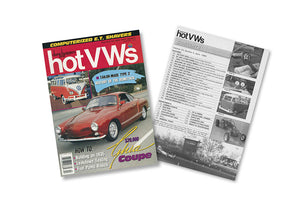 Hot VWs Magazine - 1990年（５冊セット）