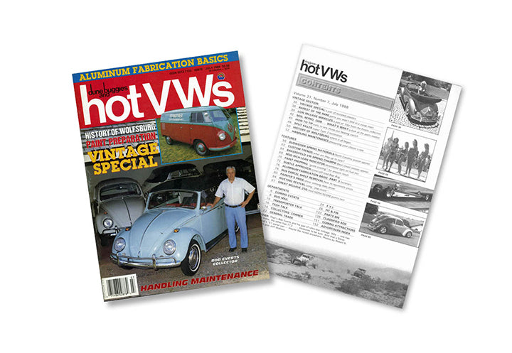 Hot VWs Magazine - 1988年（５冊セット）