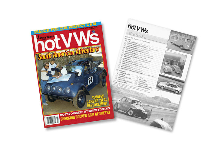 Hot VWs Magazine - 1989年（４冊セット）