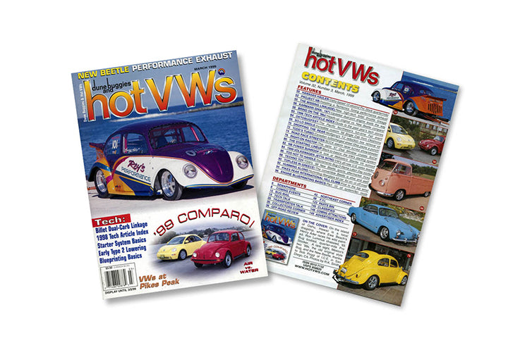 Hot VWs Magazine - 1999年（９冊セット）